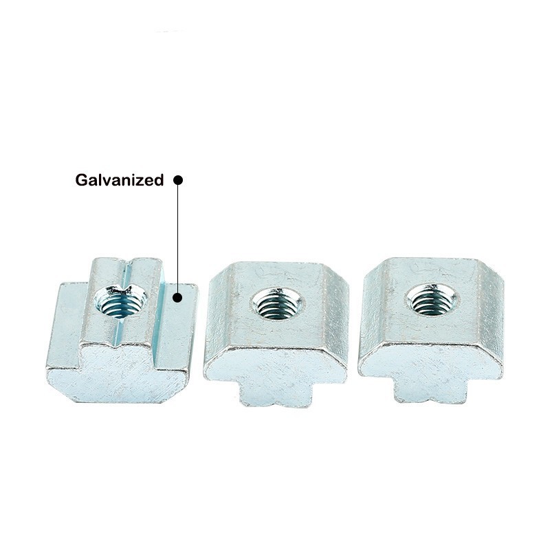 Aluminum T-Slot Profile - 20pcs 50pcs/lot T Sliding Hammer Nut