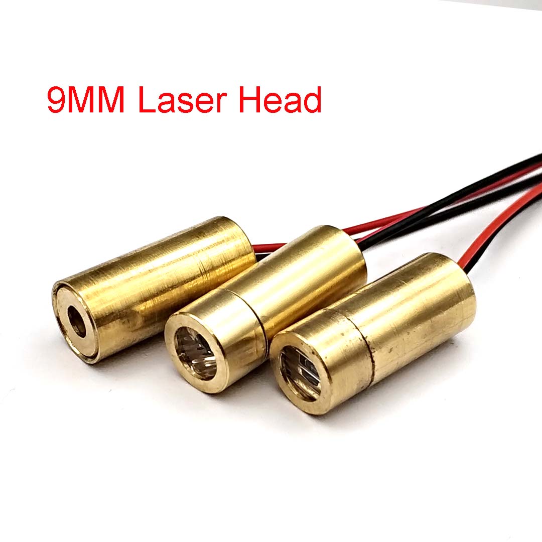 Diode Laser Module - Laser Head 650nm 9mm 3V 50mW