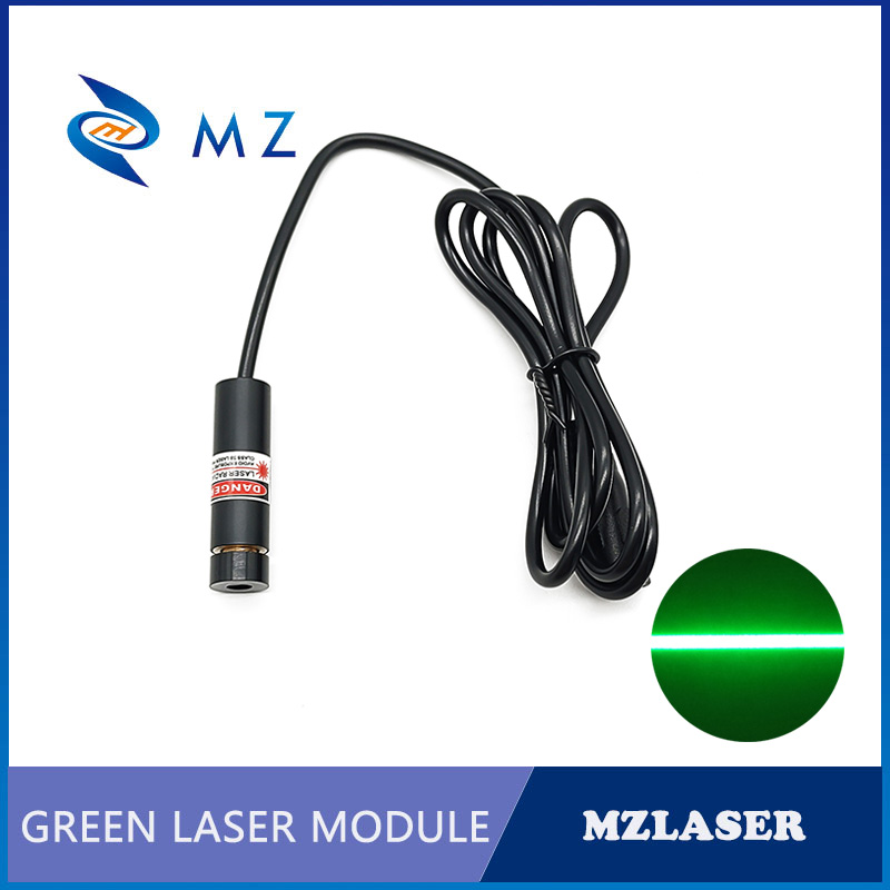 Industrial Laser Line Module - Compact Green Line Laser Diode Module