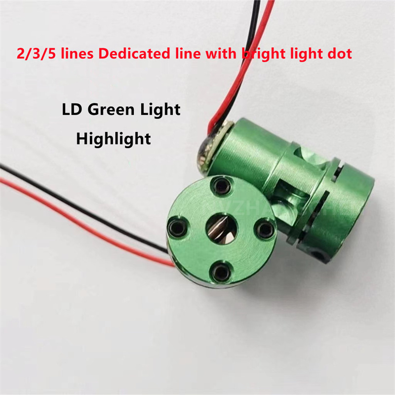 Diode Laser Module - 2//3/5 Lines Laser Level Green Line