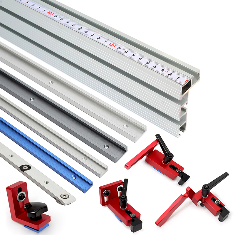 Aluminum T-Slot Profile - 1Pc 19/30/45/75Type T-tracks T-Slot Aluminium Alloy