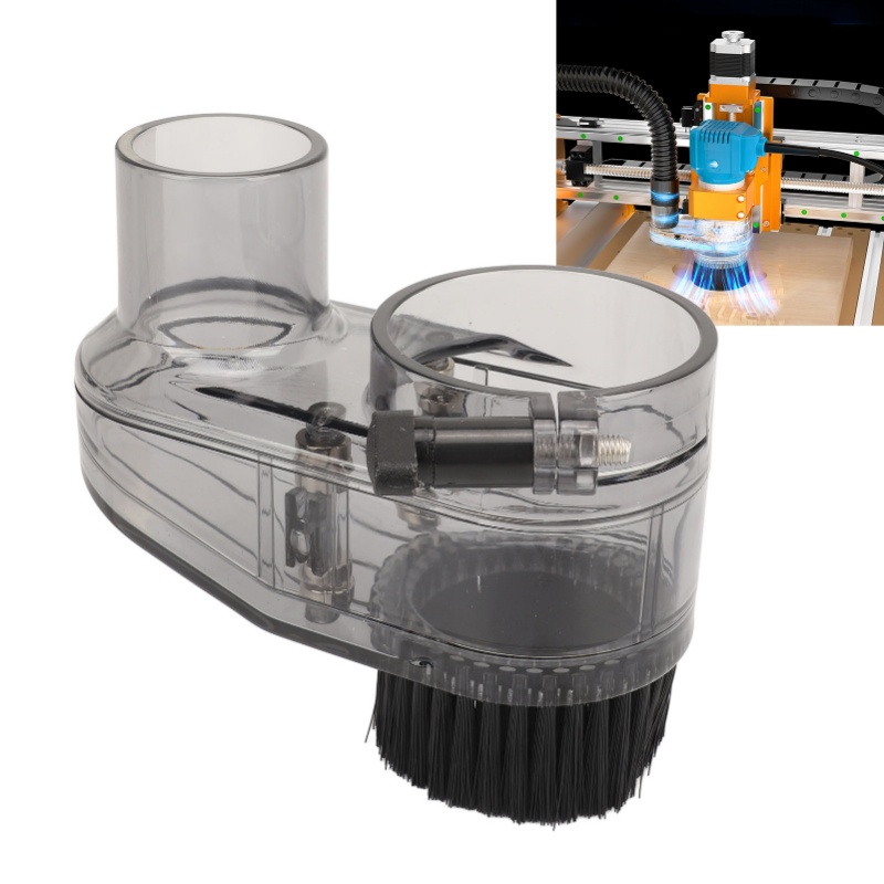 Dust Shoe Cnc - CNC Router Dust Shoe 52mm Diameter
