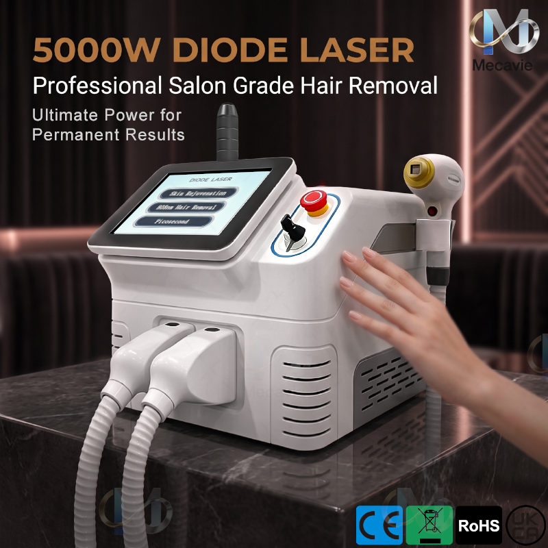 Industrial Laser Hair Removal Machine - 2026 New 5000W 2 In 1