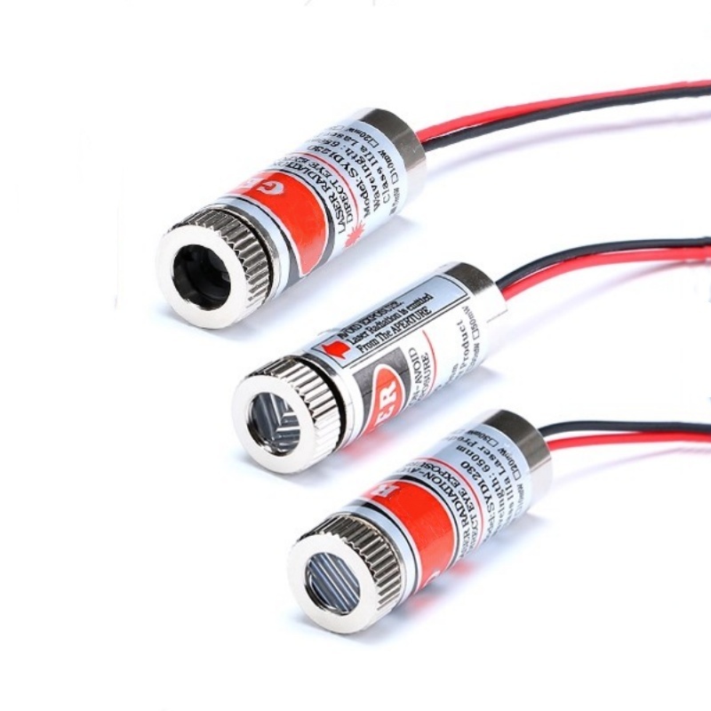 Industrial Laser Line Module - 650nm 5mW Red Point / Line