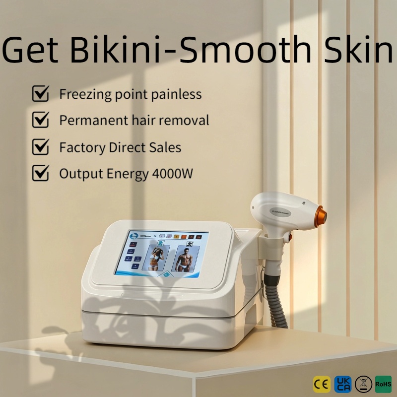 Industrial Laser Hair Removal Machine - Portable Diode Laser Hair Removal Device