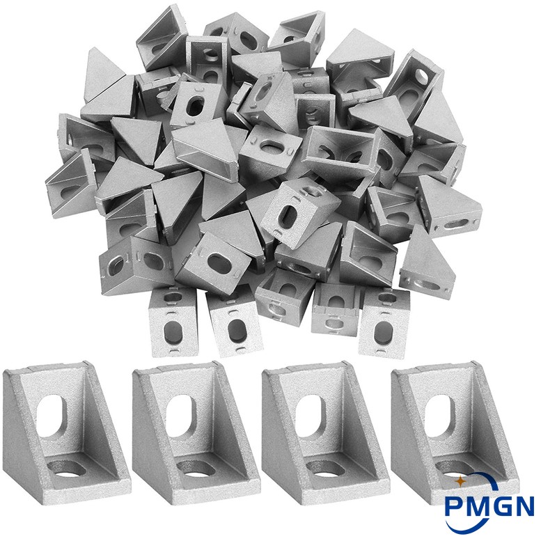 Aluminum T-Slot Profile - 2020 Corner Bracket 40PCS Aluminum Extrusion