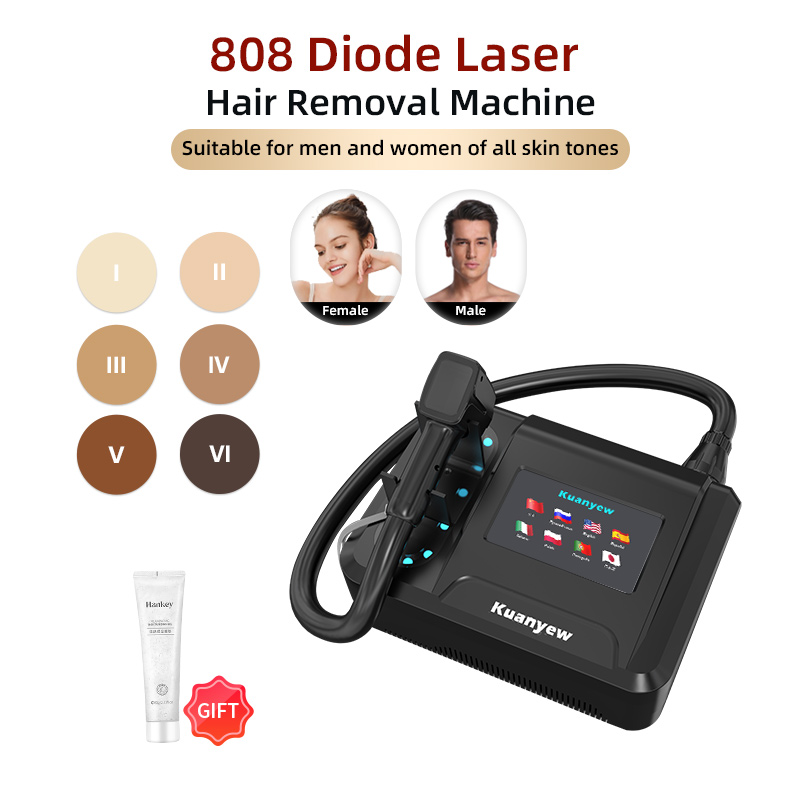 Industrial Laser Hair Removal Machine - New Style Portable 808 NM Wave