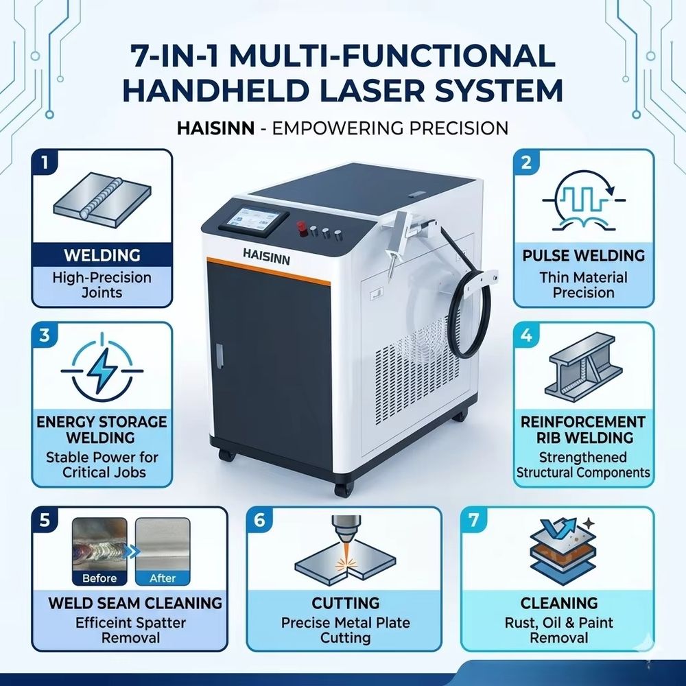 Industrial Handheld Fiber Lase - Industrial Laser Welding Machine Hand Held review and price