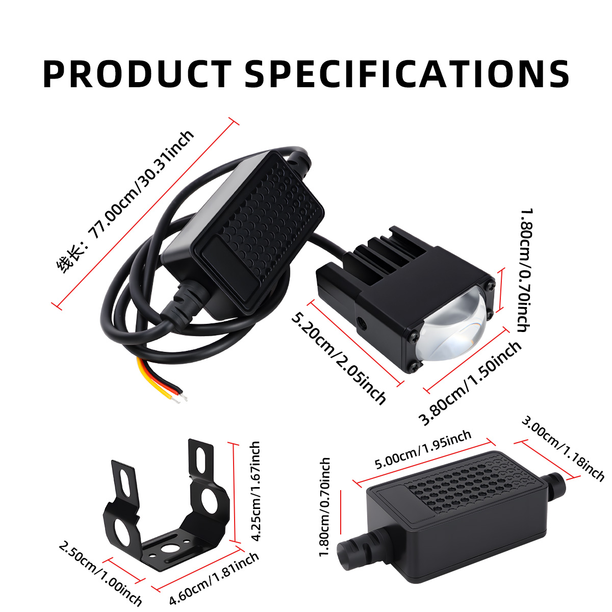 1/2PCS 1LENS Laser Front Grill - Industrial Laser Beam review and price
