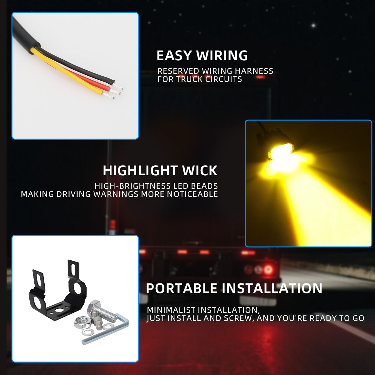 1/2PCS 1LENS Laser Front Grill - Industrial Laser Beam review and price