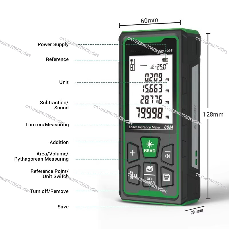 Green Laser Rangefinder 150m P - Industrial Laser Rangefinder review and price