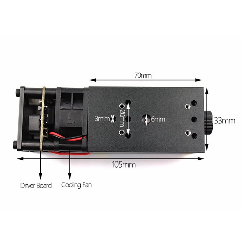 405nm ~ 850nm Focusable Head R - Diode Laser Module review and price