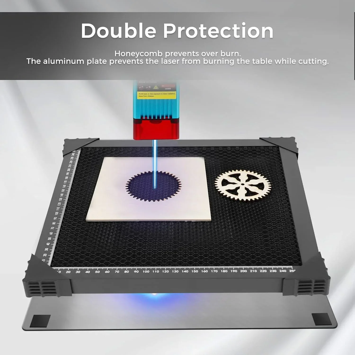 300x300mm 400x400mm Laser Engr - Honeycomb Laser Bed review and price