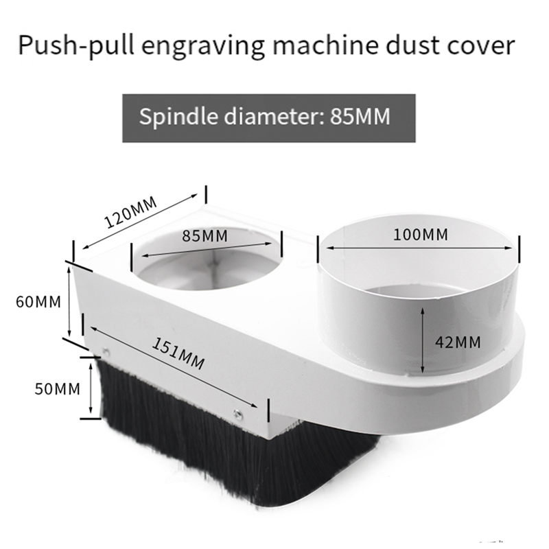 CNC Router Dust Collector Shoe - Dust Shoe Cnc review and price