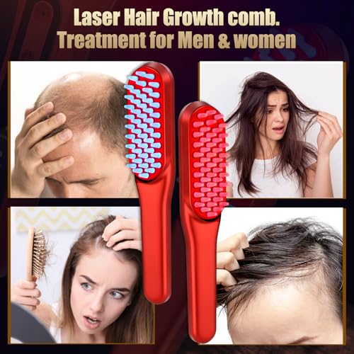 Laser Hair Growth Comb, Red Li - Industrial Laser Beam review and price
