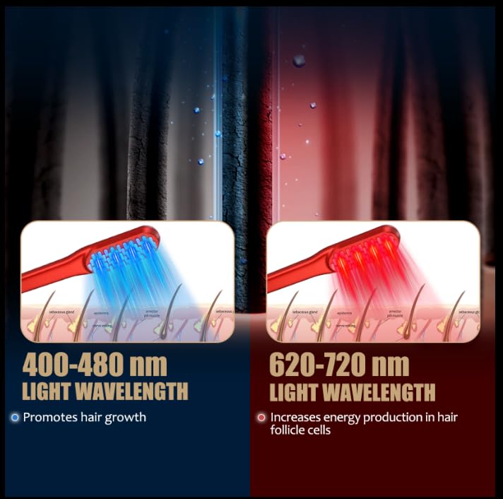Laser Hair Growth Comb, Red Li - Industrial Laser Beam review and price