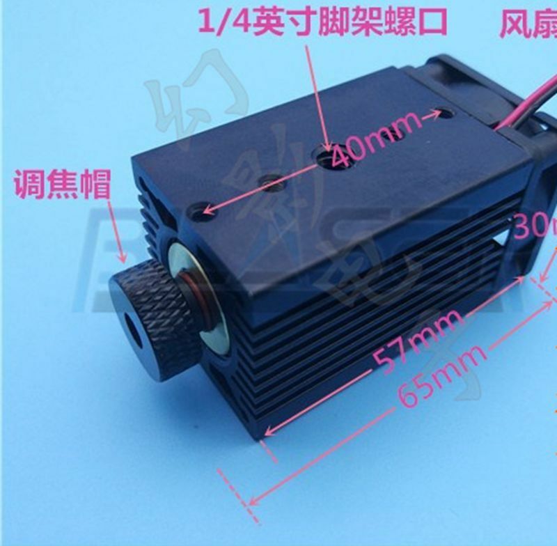 Focusable 520nm 100mW Grass Gr - Diode Laser Module review and price