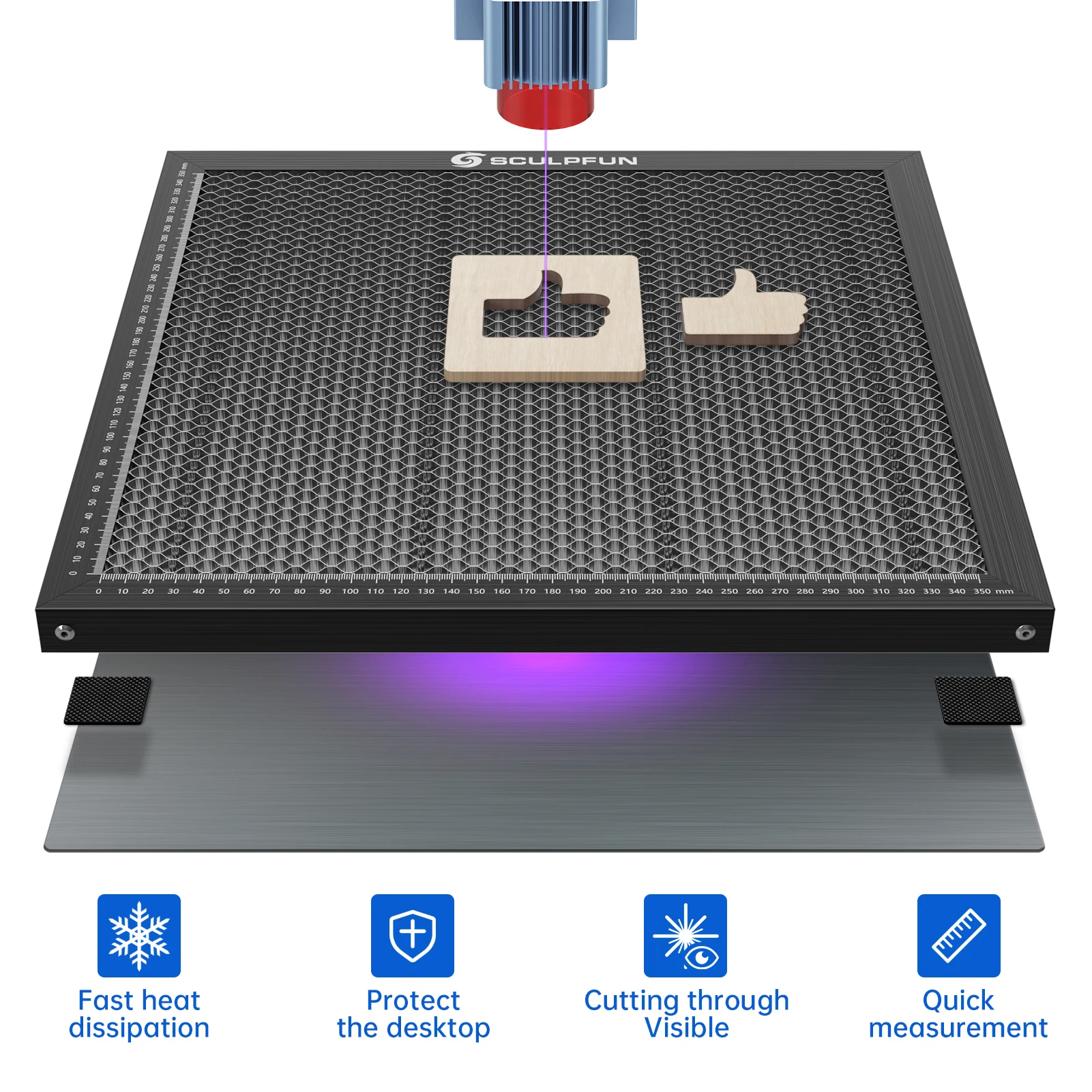 Laser Engraver Work Bed Honeyc - Honeycomb Laser Bed review and price