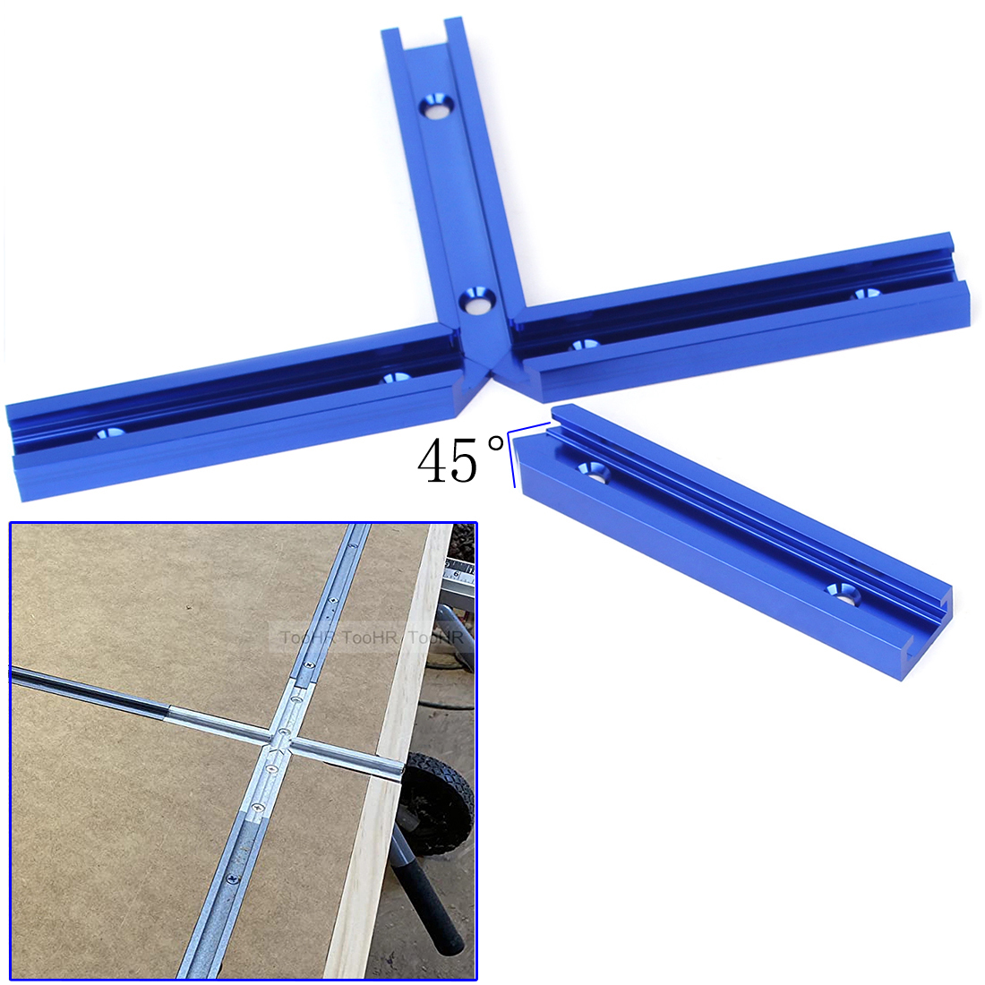 19mm T-Track Slot Miter Track  - Aluminum T-Slot Profile review and price