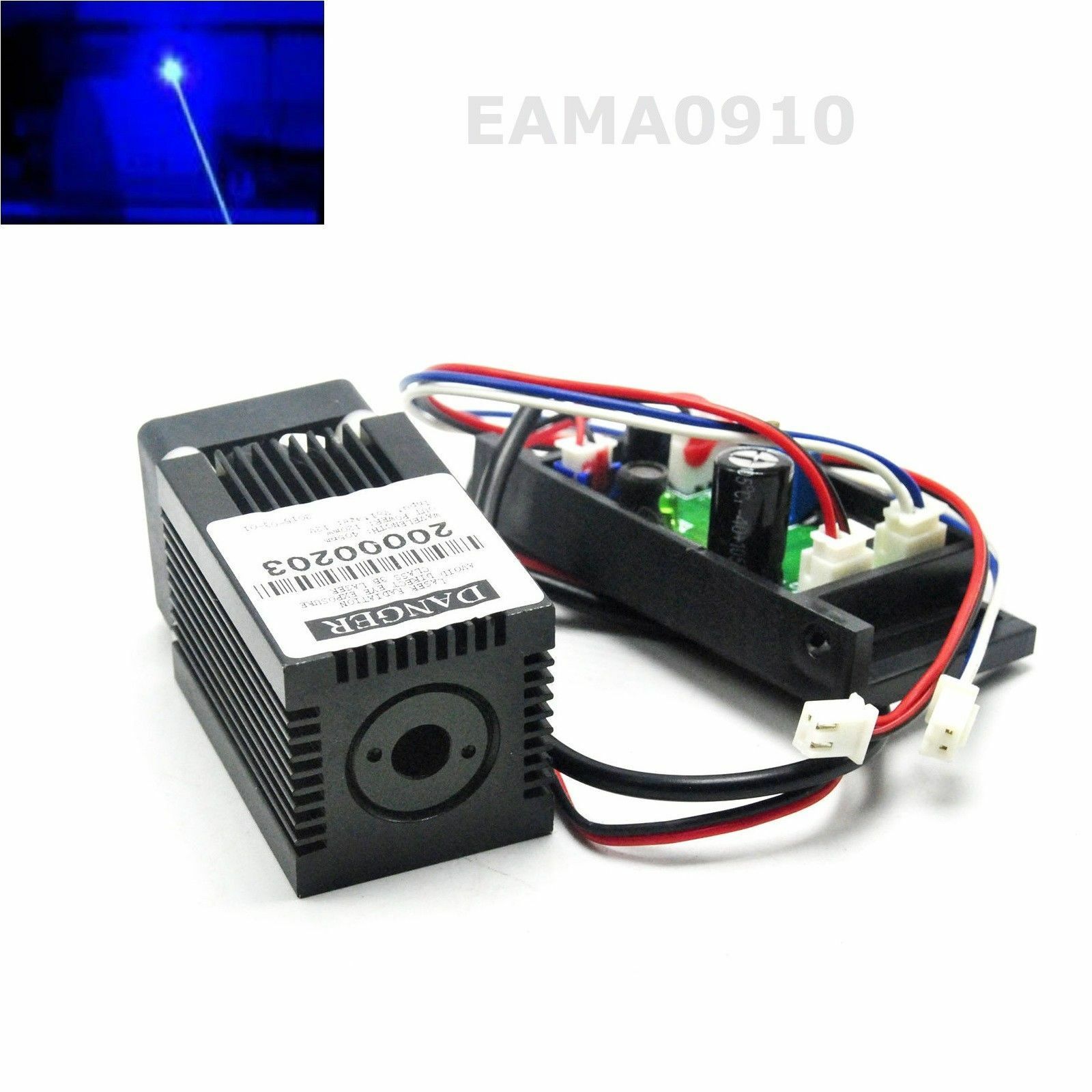 445nm 450nm 300mW 12V Blue Dot - Diode Laser Module review and price