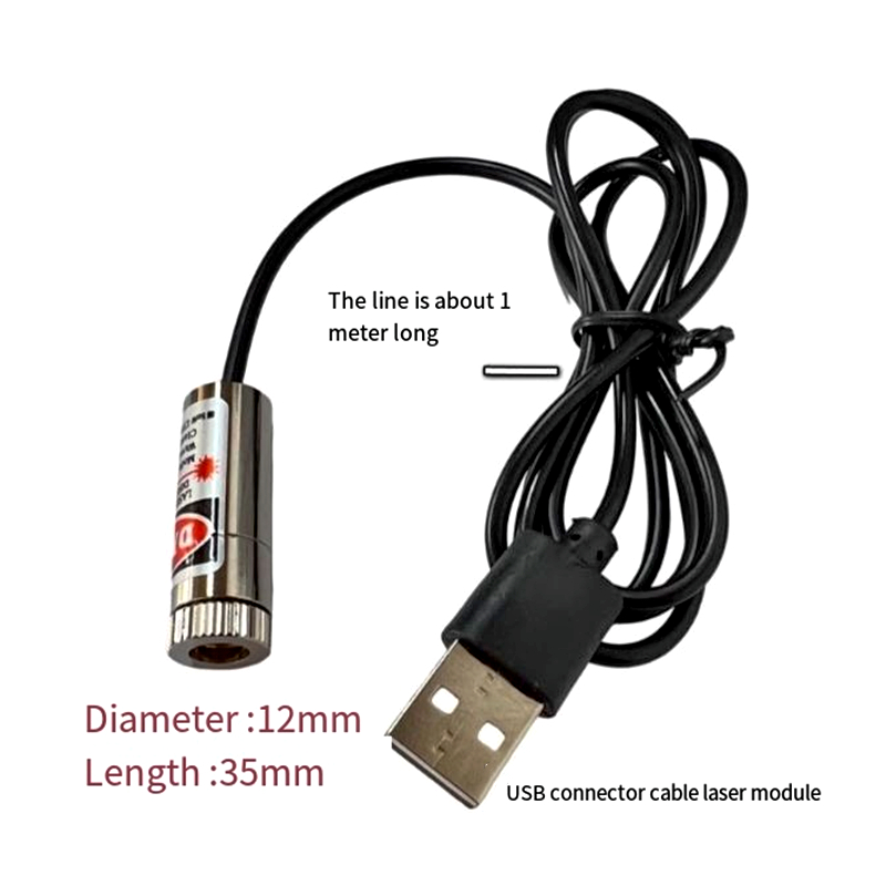 12mm 5mw Adjustable focus red  - Industrial Laser Line Module review and price