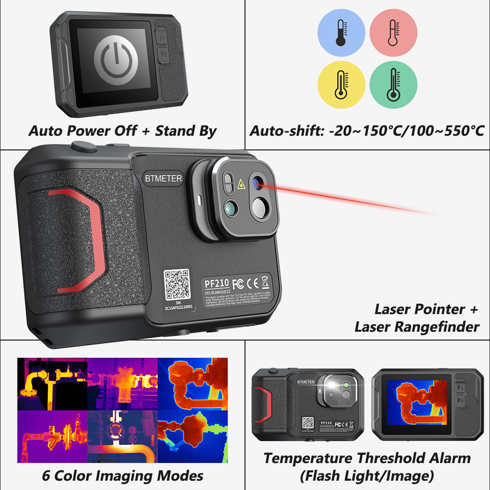 256x192 Thermal Camera Guide H - Industrial Laser Tool review and price